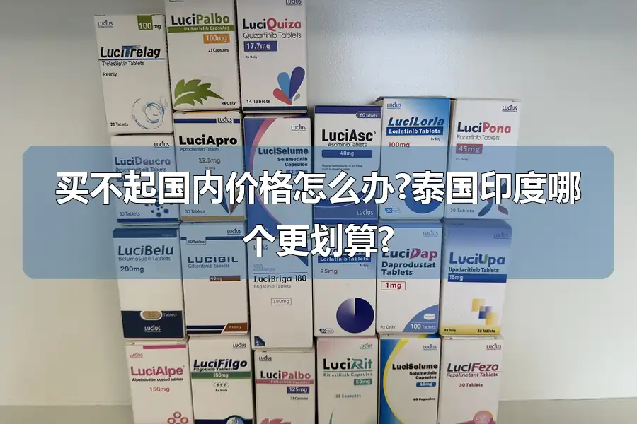 买不起国内价格怎么办?泰国印度哪个更划算?